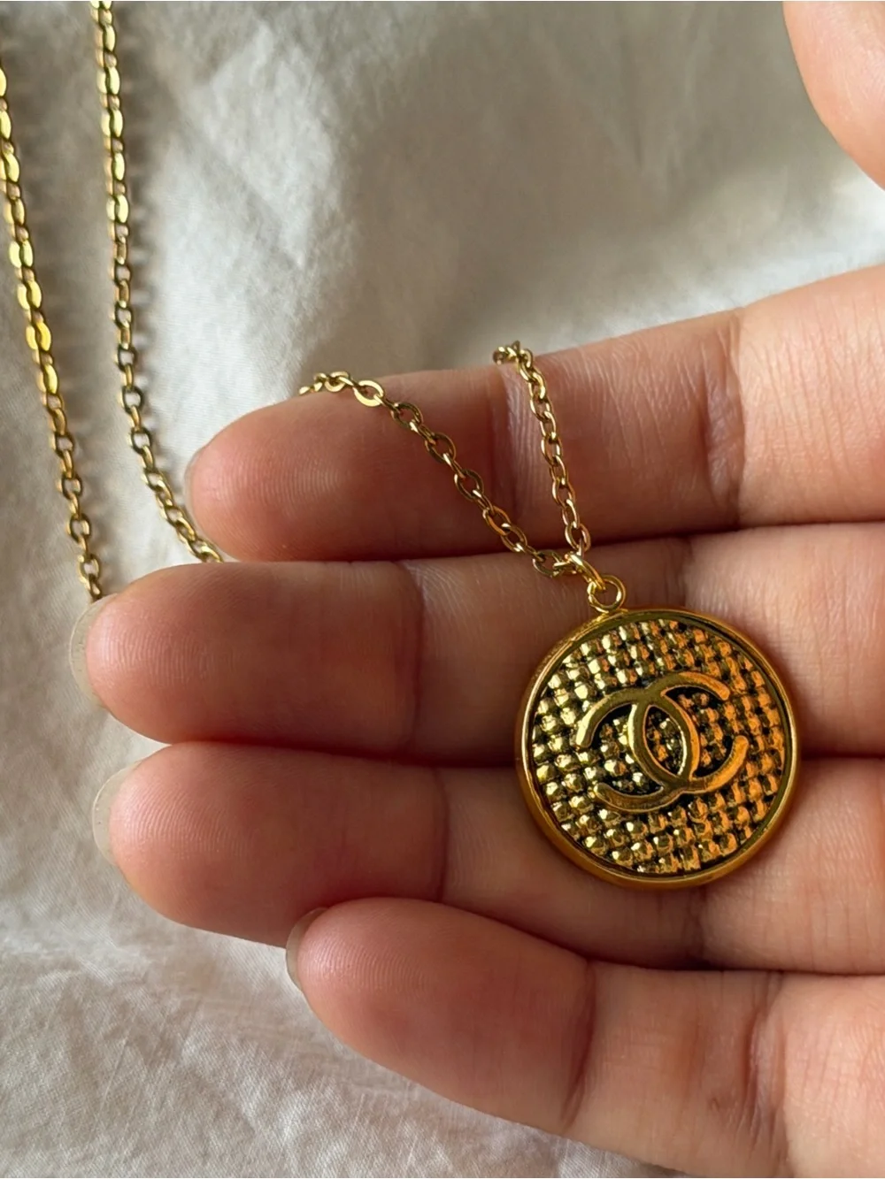 CHANEL authentic gold